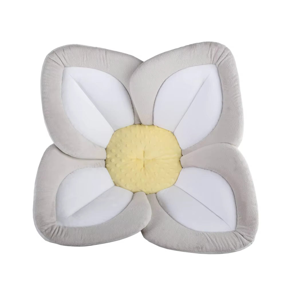 Siège de bain pour bébé Lotus en fleurs, confort de bain pour bébé, tapis de baignoire pour évier, c