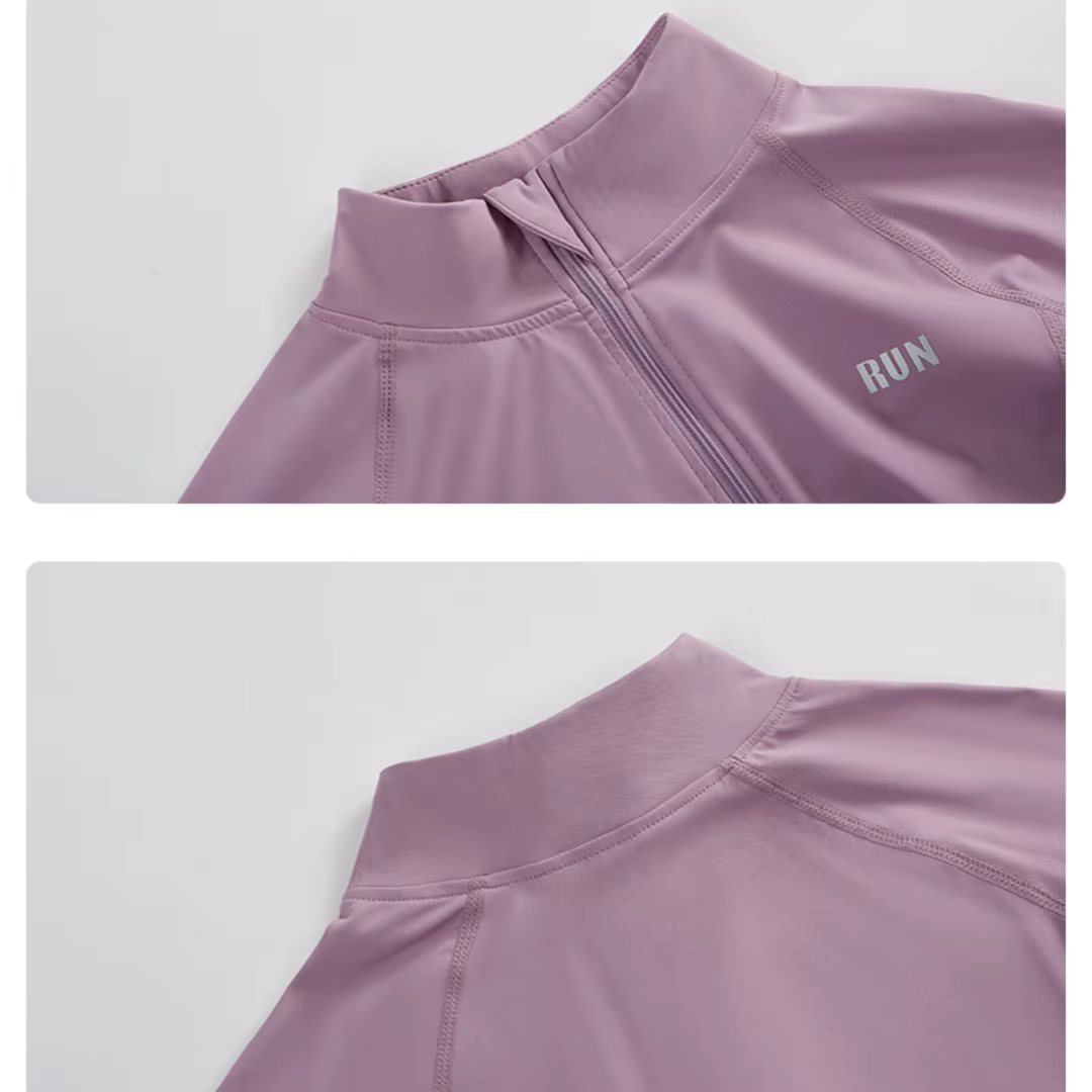 DRUR-Ensemble de 4 pièces de yoga pour femme, soutien-gorge de sport, leggings et vestes taille haut