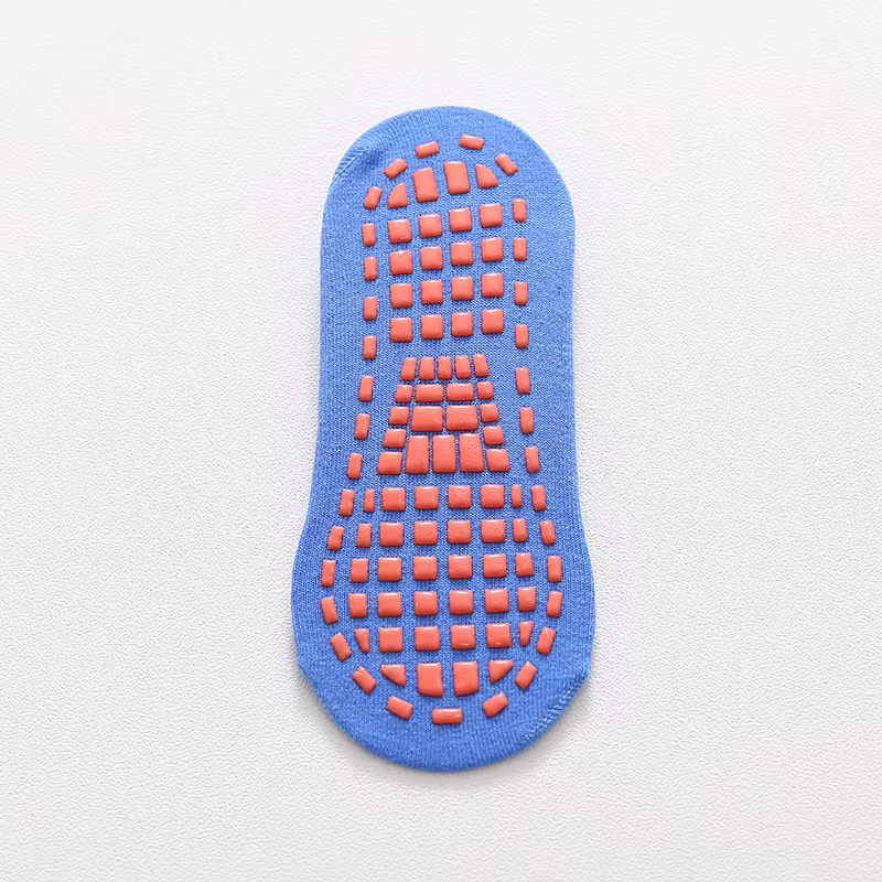 1 paire de chaussettes de Yoga Pilates antidérapantes, chaussettes de Yoga pour femmes et hommes ave