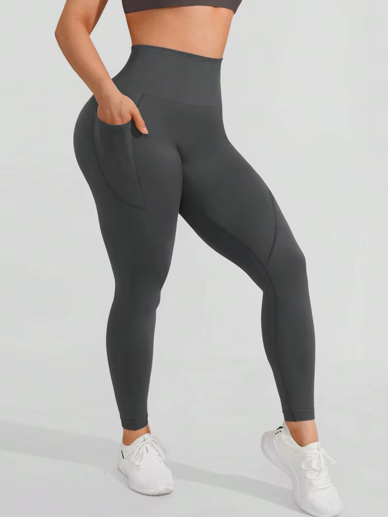 Leggings froissés Sexy pour femmes, collants Push Up, dos, Sport, Fitness, pantalon de Yoga, levage 