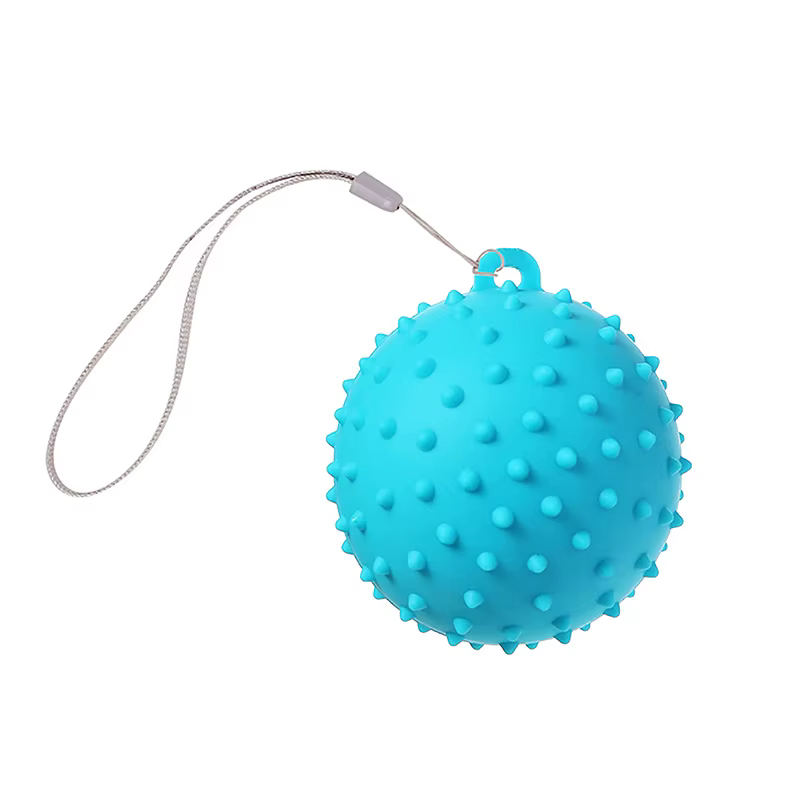 【Nice】Balle de massage ronde en silicone pour la relaxation musculaire et la rééducation, dispositif