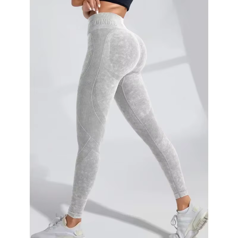 Pantalon de Yoga taille haute sans couture pour femmes, levage des hanches, Sports de plein air, tai