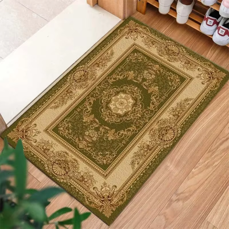 Tapis de porte Royal Vintage, décoratif, pour entrée de maison, salon, salle de bain, antidérapant,