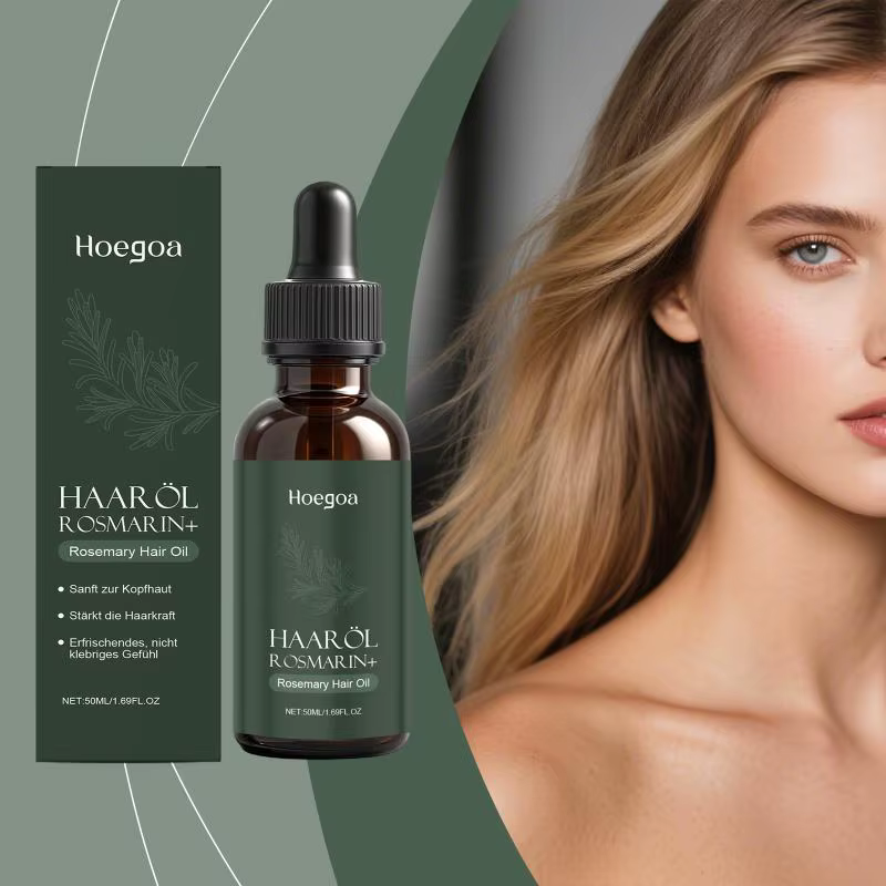 L'huile essentielle pour soins capillaires à la rosemaine est rafraîchissante et non grasse, c'est u