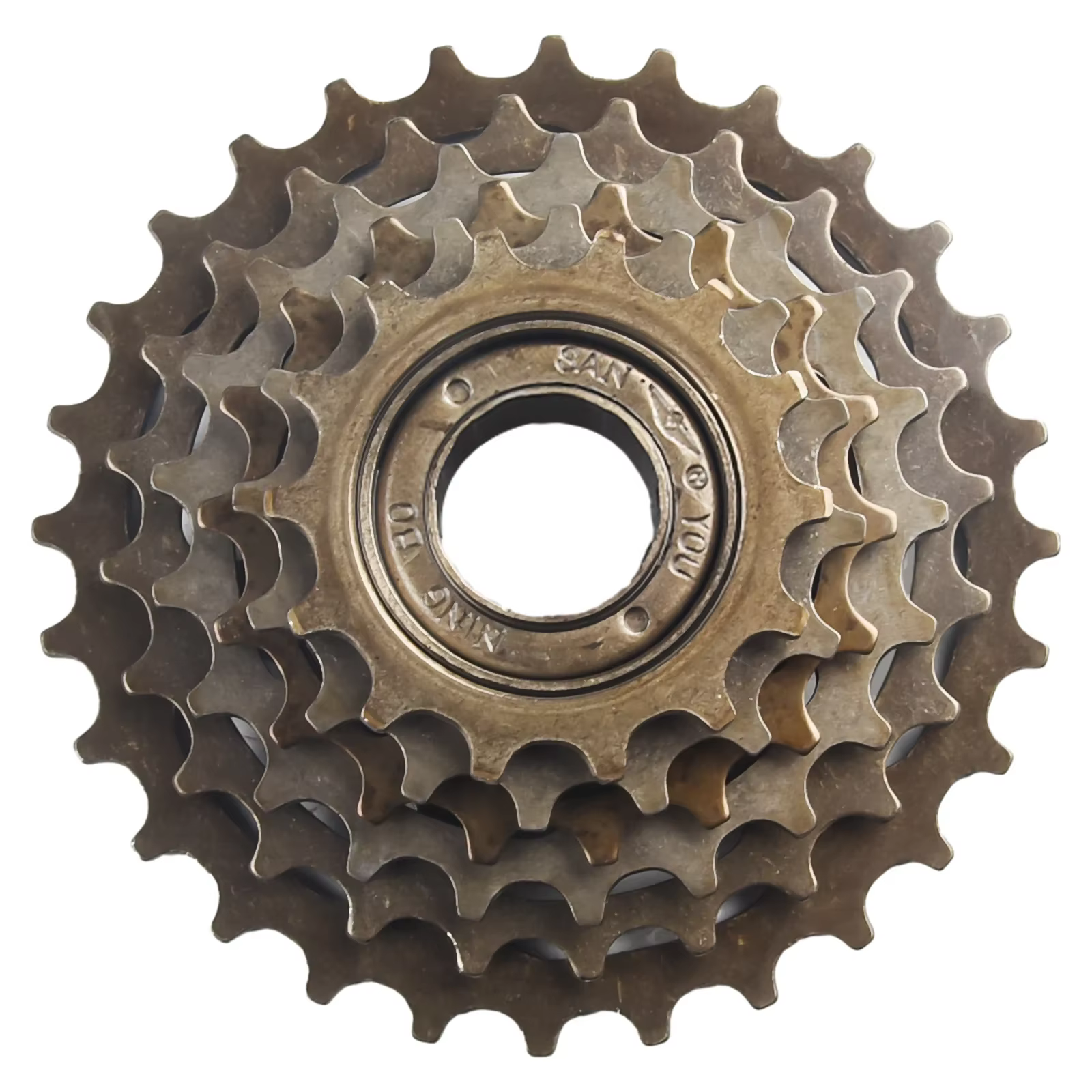 Vis sur roue libre pour vélo, roue libre, haute performance, marron, haute qualité, 13/14-28T, 6 vit