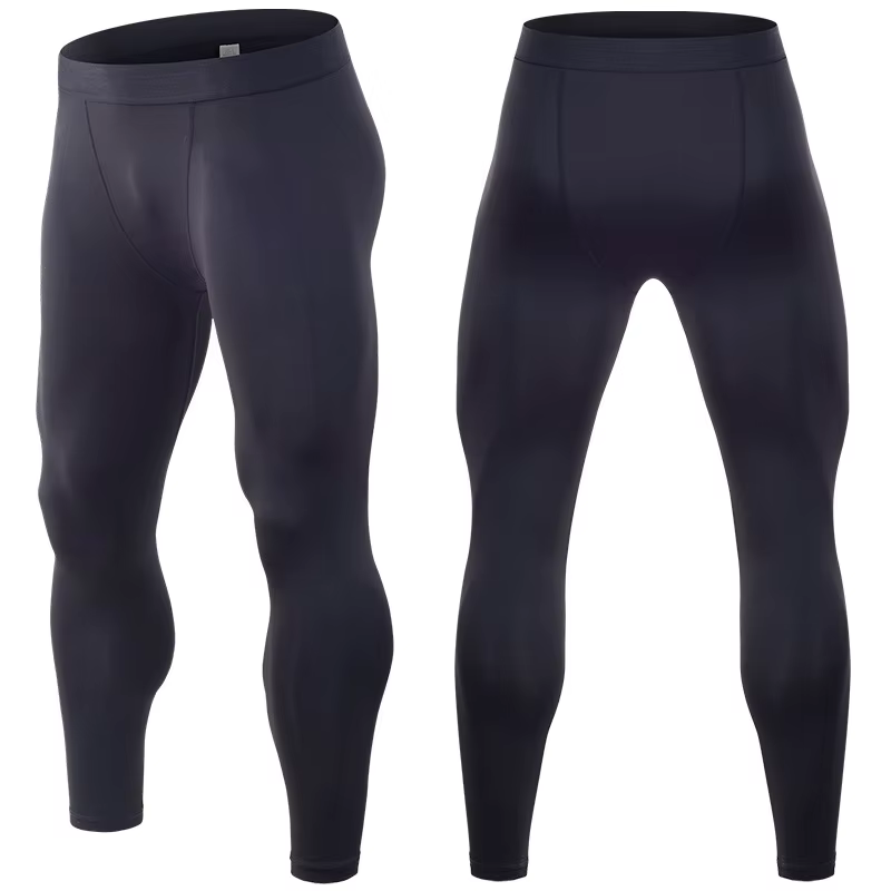 Pantalon de sport de compression à séchage rapide pour hommes, collants de fitness, leggings de cour