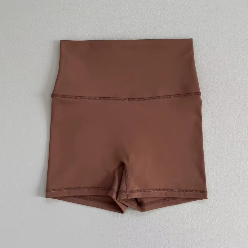 Short de yoga taille haute pour femme 3 pouces - Compression extensible à séchage rapide Lifting des