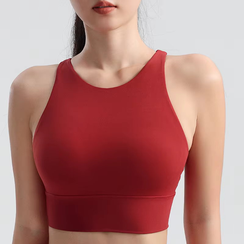 Soutien-gorge de fitness antichoc à séchage rapide pour femme, sous-vêtements de sport, chemise astr