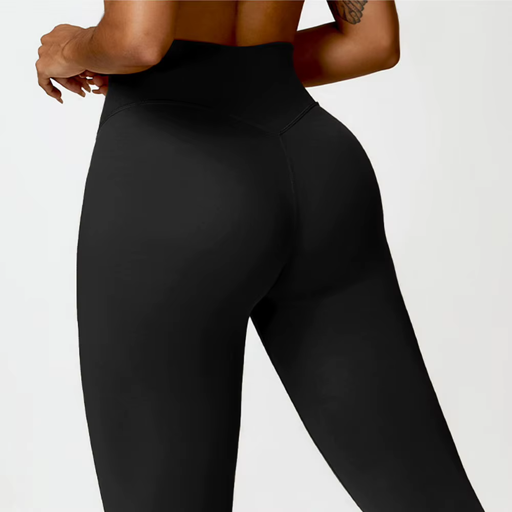 Pantalon de yoga sans couture pour femme, vêtements de sport, collants athlétiques extensibles, tail
