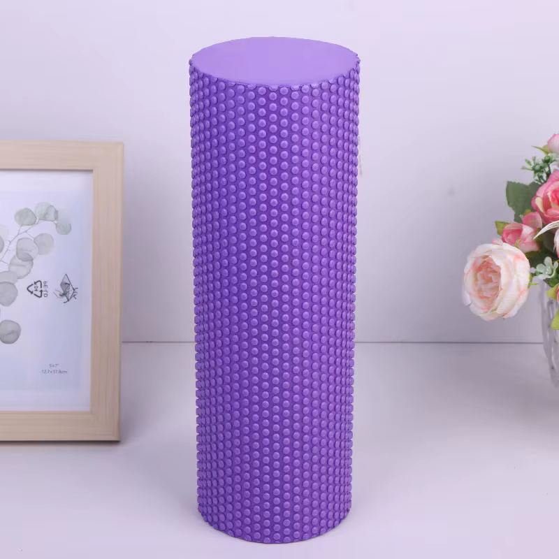 Rouleau de Yoga en mousse EVA, 10x30cm, pour exercices de Pilates, Massage, antidérapant, léger, pou