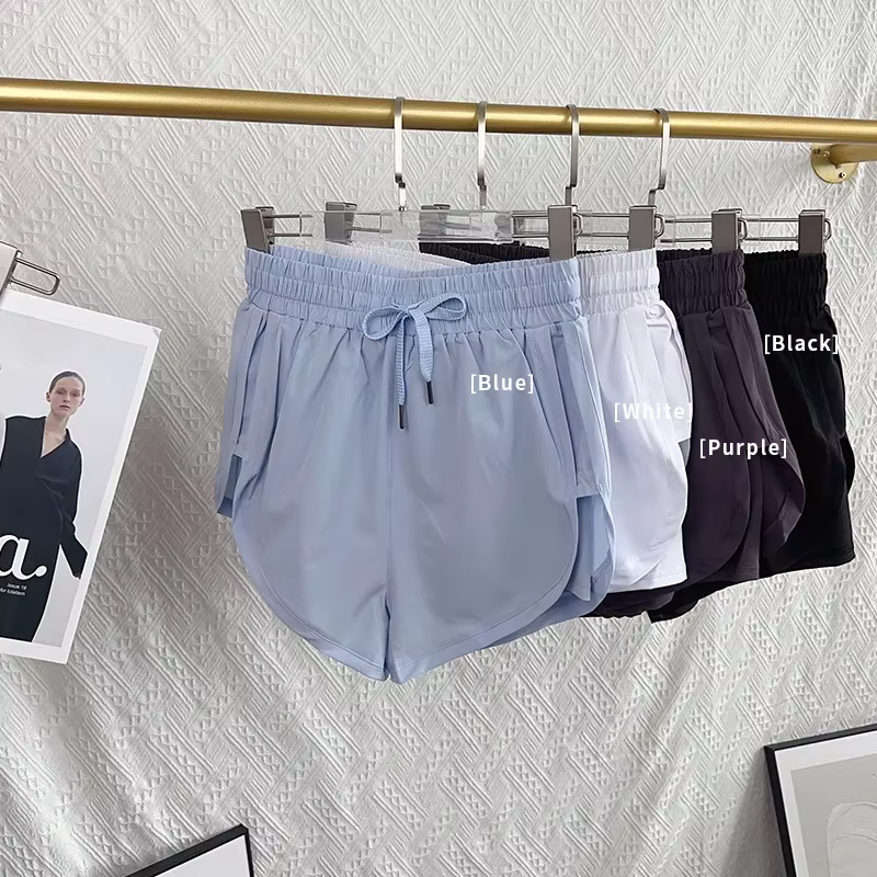 Shorts de sport de yoga taille haute pour femmes, shorts athlétiques respirants à séchage rapide, do