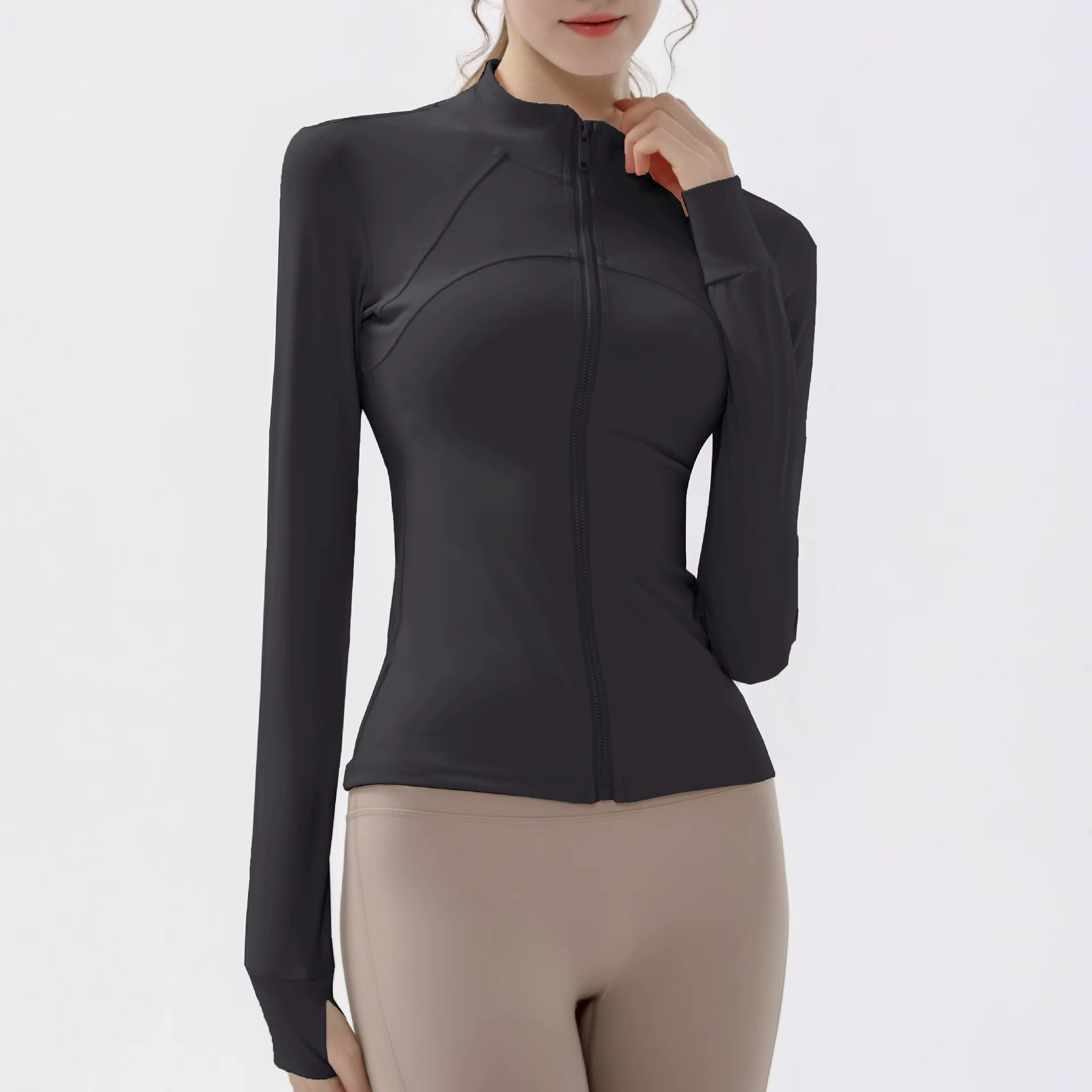 Vestes de sport pour femmes, manteau d'entraînement de course à séchage rapide, haut de Fitness, ves
