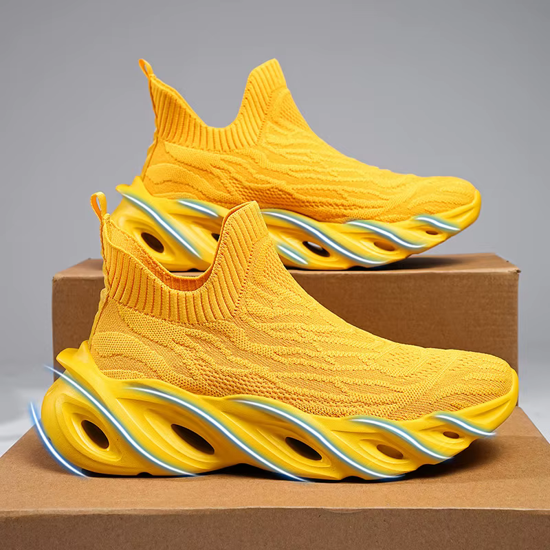 Chaussures de course classiques pour hommes, chaussures de sport unisexes, baskets confortables, cha