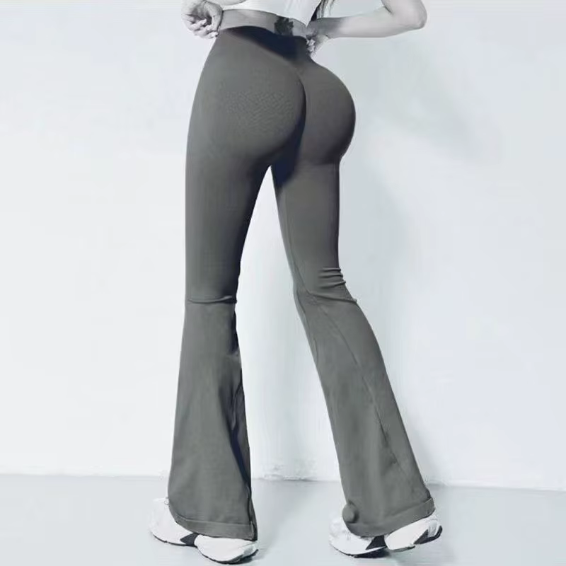 Leggings évasés pour femmes pantalons de Yoga gymnastique Fitness sport taille haute Fitness décontr
