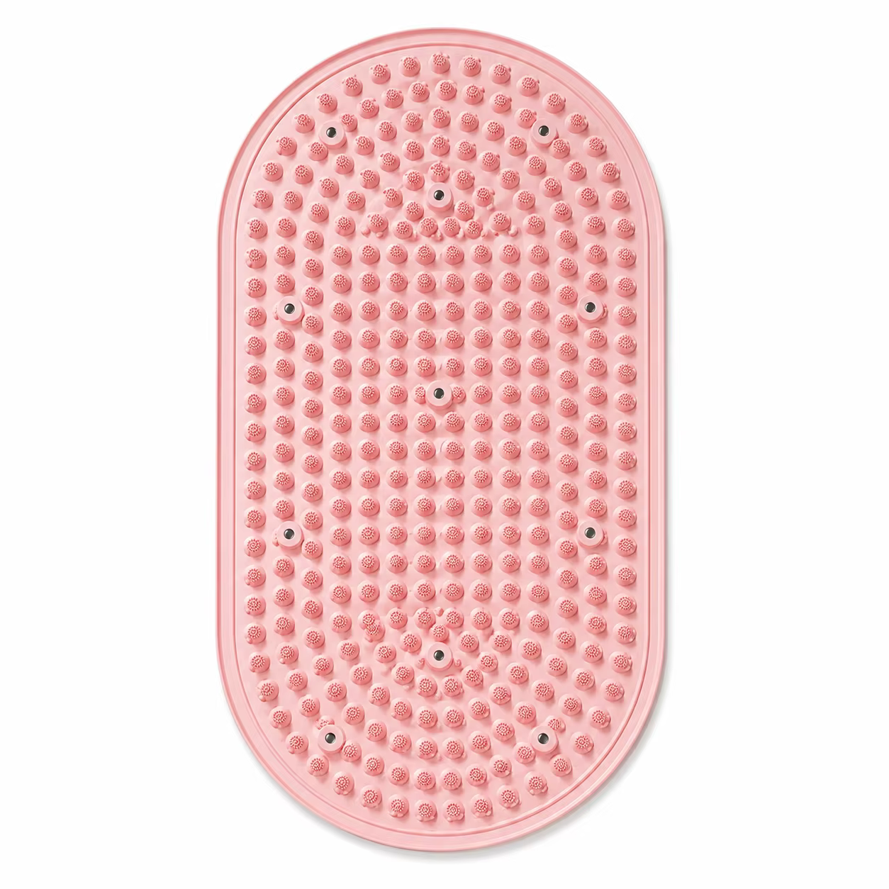 Tapis de massage des pieds en silicone 45x75cm, planche d'acupression antidérapante avec 11 points m