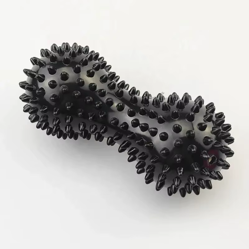 Boule de Massage aux cacahuètes colorée en PVC, 1 pièce, boule de Massage à pointes, douleur muscula