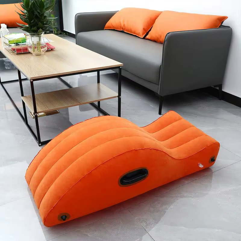 Chaise longue de Yoga gonflable, canapé de soutien de Pilates, chaise longue d'entraînement de Yoga