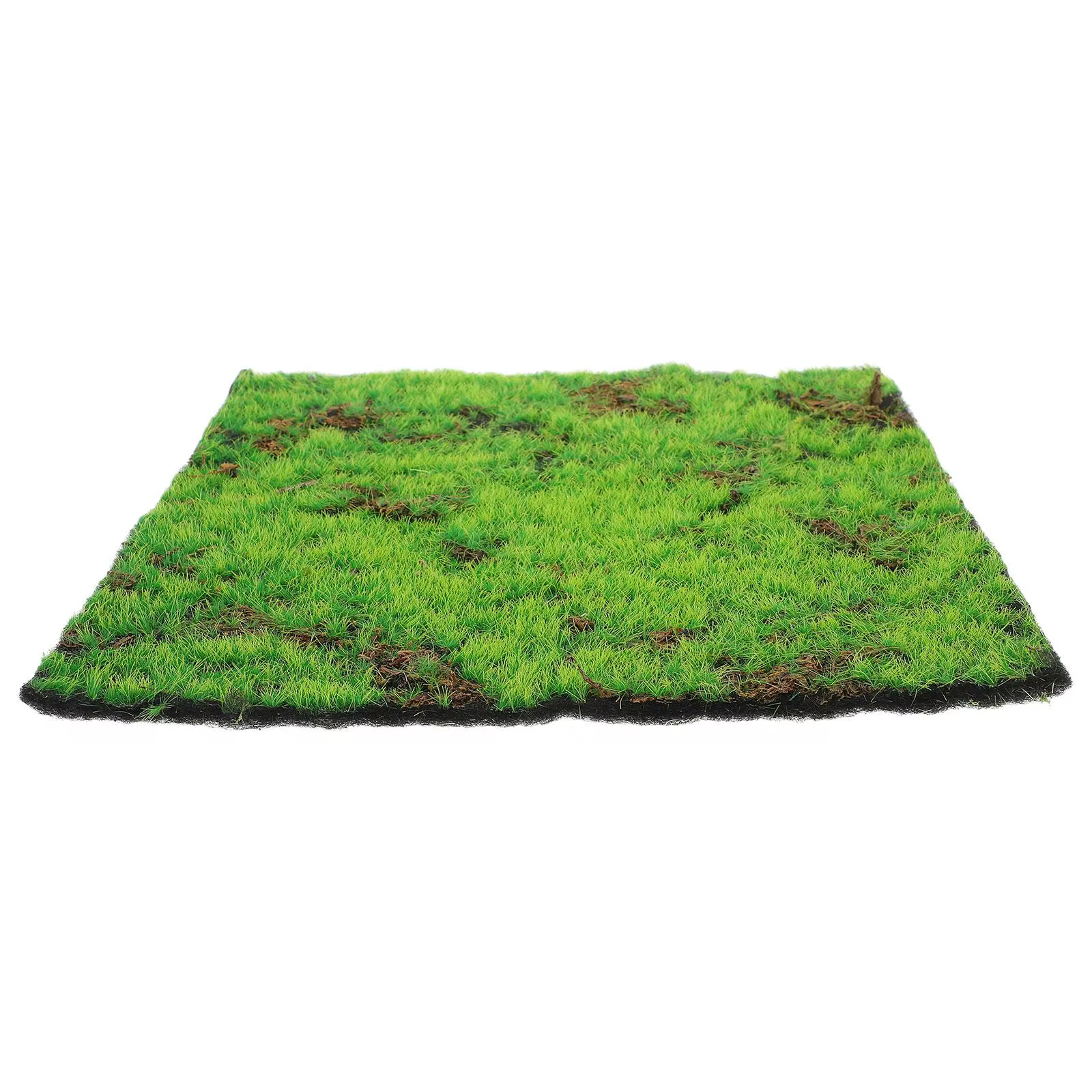 Tapis de gazon artificiel en mousse simulée 30x30cm, faux décor de pelouse, jardin, balcon, cour, pl