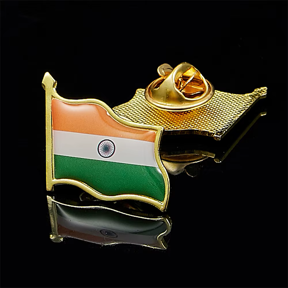 Broches de sensation nationale indienne, accessoires de vêtements décontractés, cadeau de bijoux uni