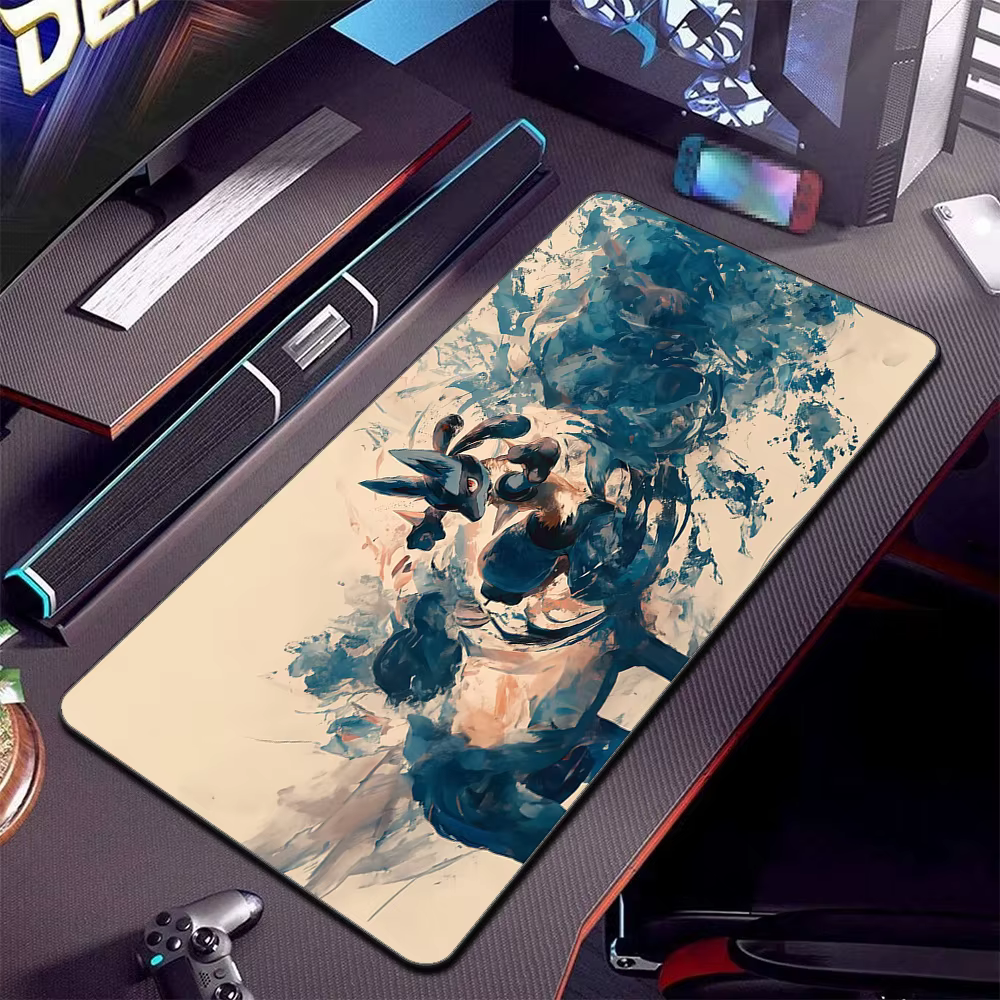 Grand tapis de souris pour ordinateur, accessoires de jeu, tapis de clavier pour gamer, tapis de sou