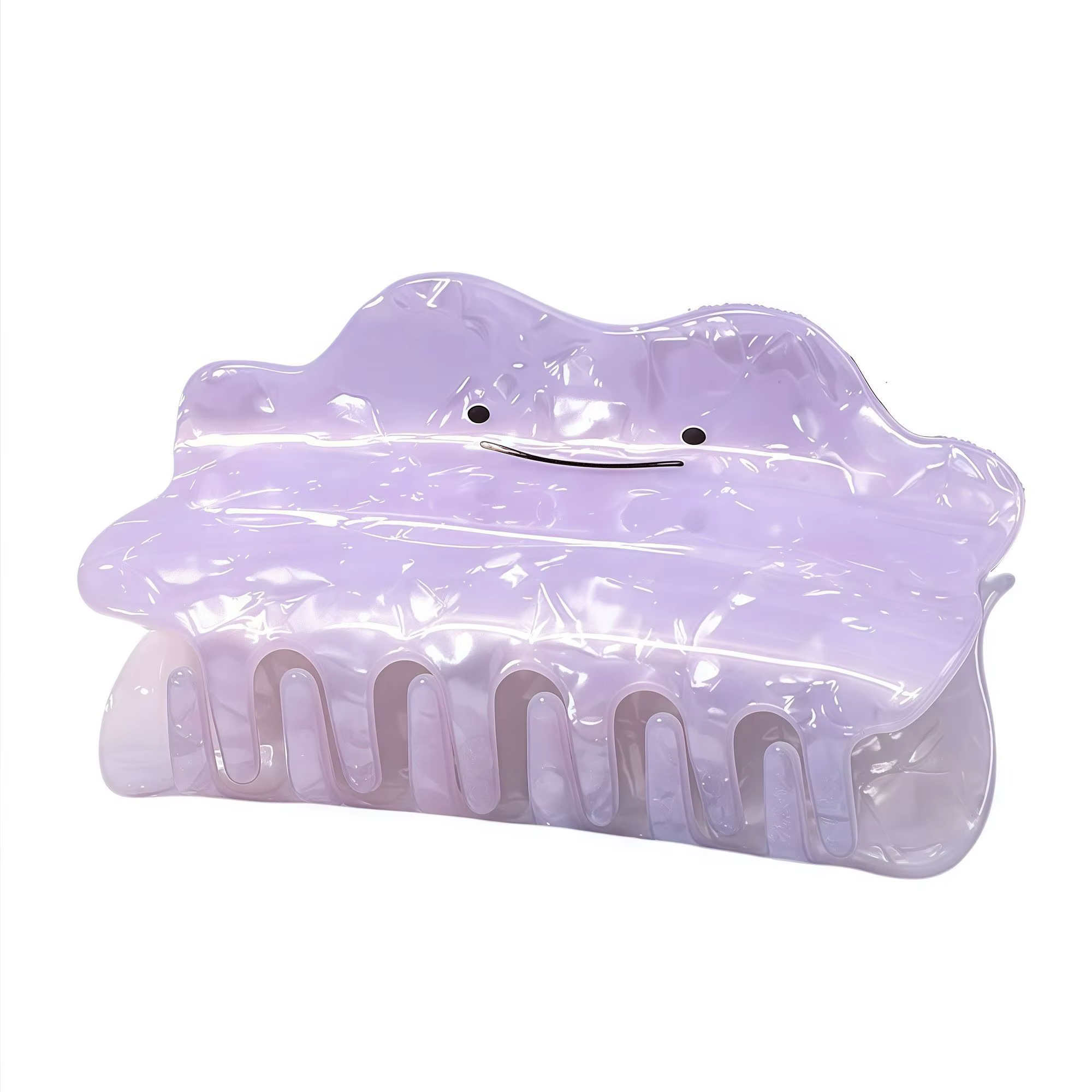 Pince à cheveux Pokémon Violet Ditto, accessoire pour l'arrière de la tête, mignon et amusant, cadea