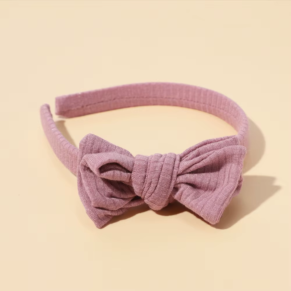 Accessoires pour nouveau-nés, enfants en bas âge, bébé fille et garçon, bandeau de couleur unie, cer