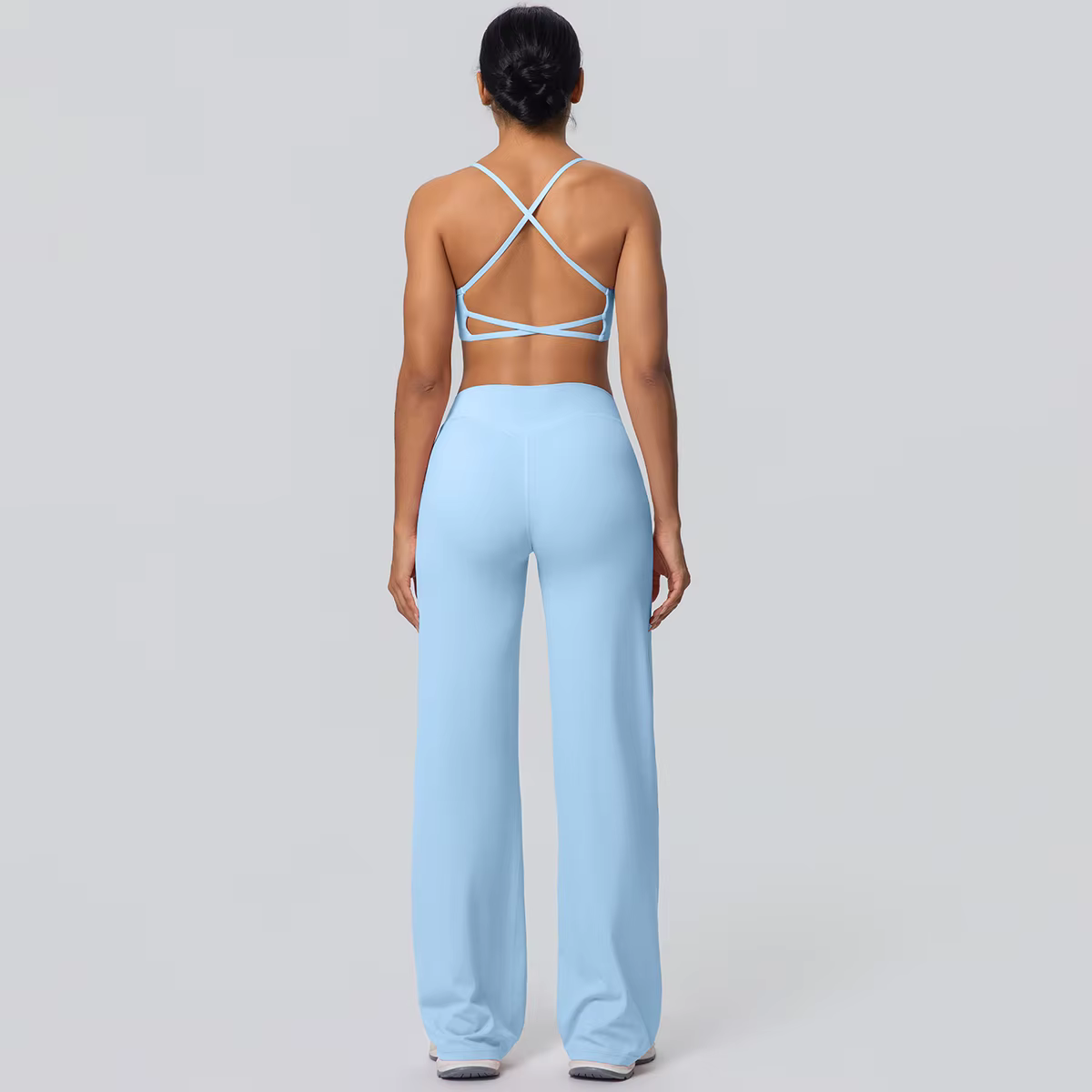 Costume de sport de Yoga pour femmes, beau dos Sexy, sous-vêtements de Yoga avec coussinet de poitri