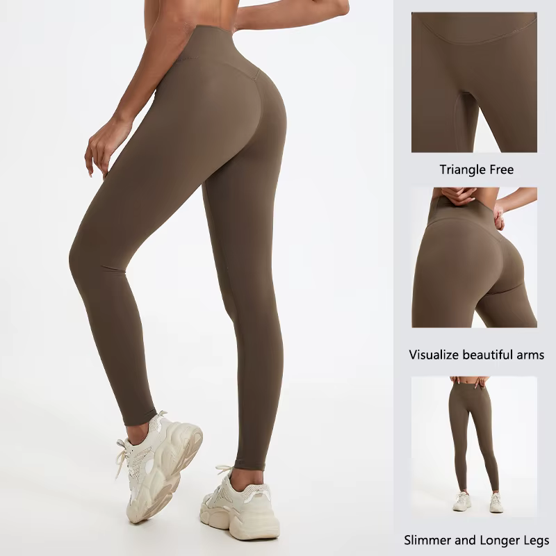 Hearuisavy – Leggings de sport pour femme, taille haute, en tissu ultra-doux, séchage rapide, pour y