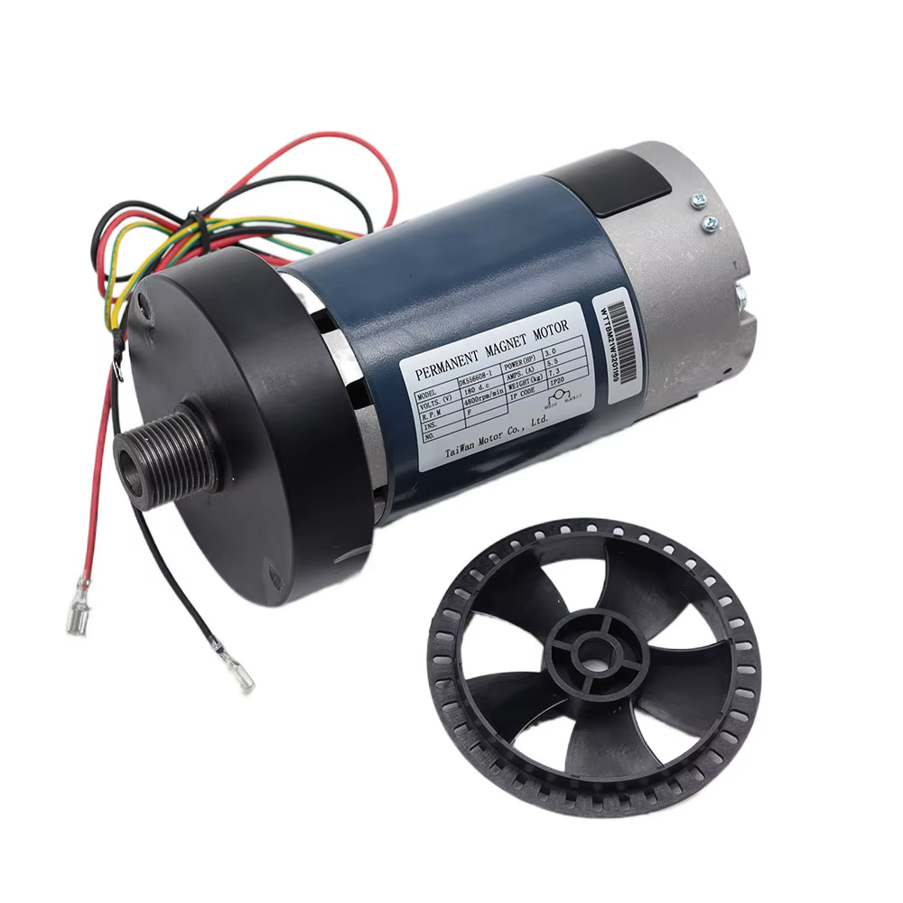 Moteur de tapis roulant DC moteur universel à aimant permanent 180V 3HP