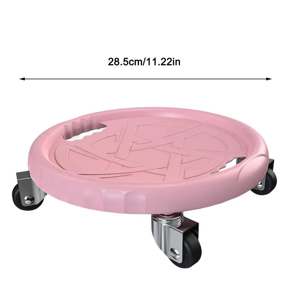 Roues abdominaux d'entraînement silencieuses, avec poignée, charge de 150kg, équipement de Sport pou