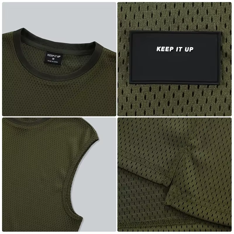 T-shirt de sport en maille respirante pour homme, chemise de course astronomique, haut précieux de m