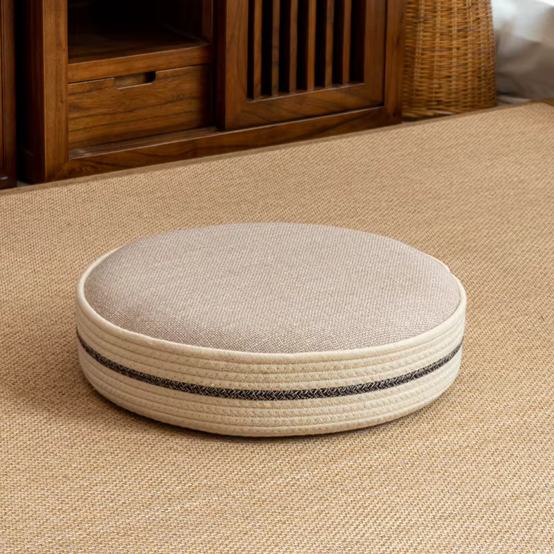Oreiller de méditation épais, coussin Zen, tapis Tatami confortable pour balcon, coussin de siège pl