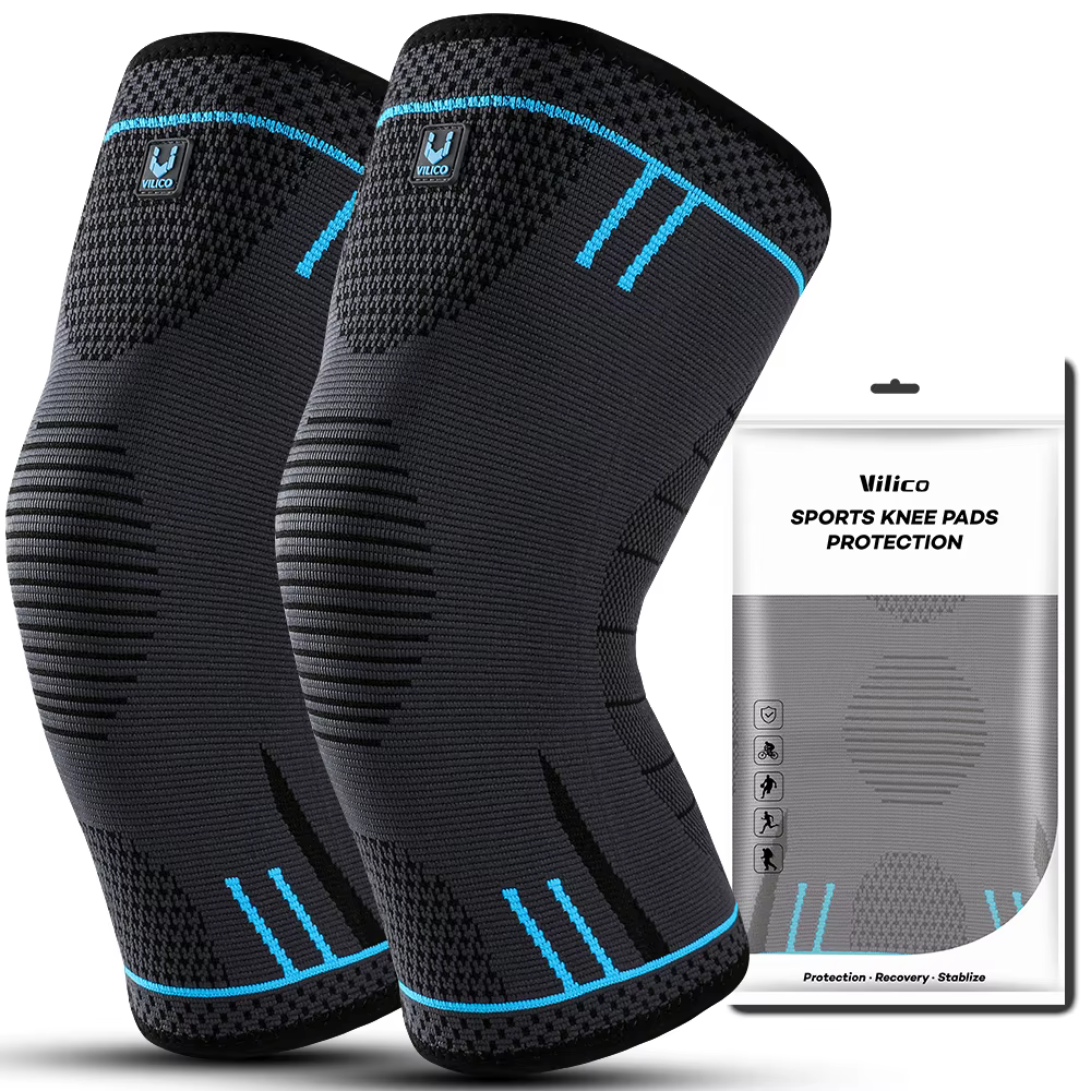 Manchon de soutien de genou à Compression, genouillères élastiques, attelle de ressorts, protection
