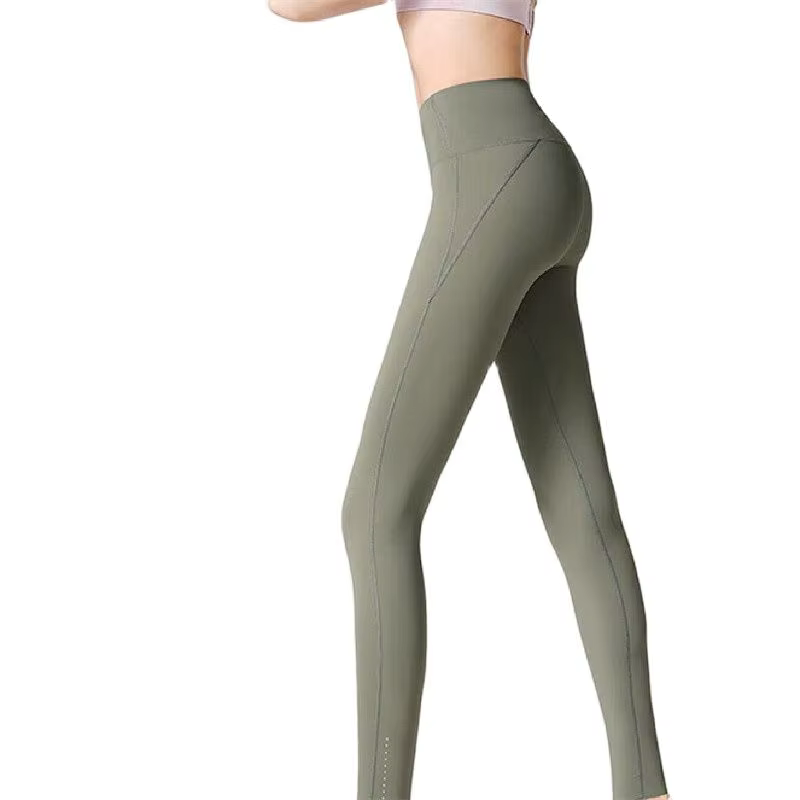 GOLDEN CAMEL-Pantalon de yoga taille haute pour femme, leggings de fitness élastiques, leggings de s