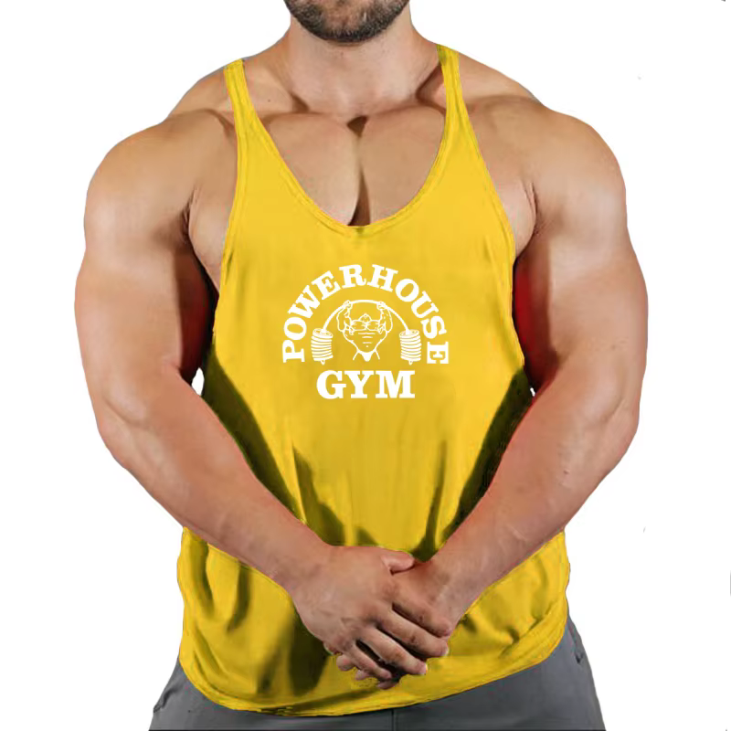 Gilet de sport et de fitness imprimé en 3D personnalisé, séchage rapide, respirant et à la mode, été