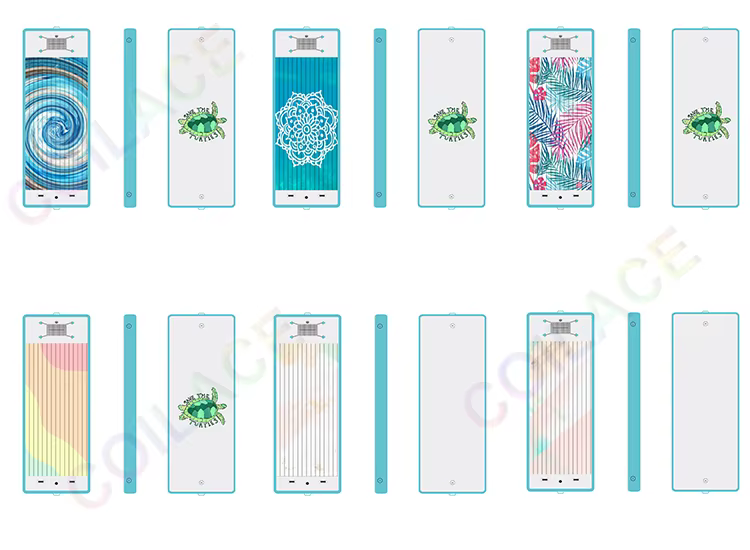 Tapis de Yoga gonflable multifonctionnel, idéal pour l'étirement du Yoga, du Pilates, pour la maison
