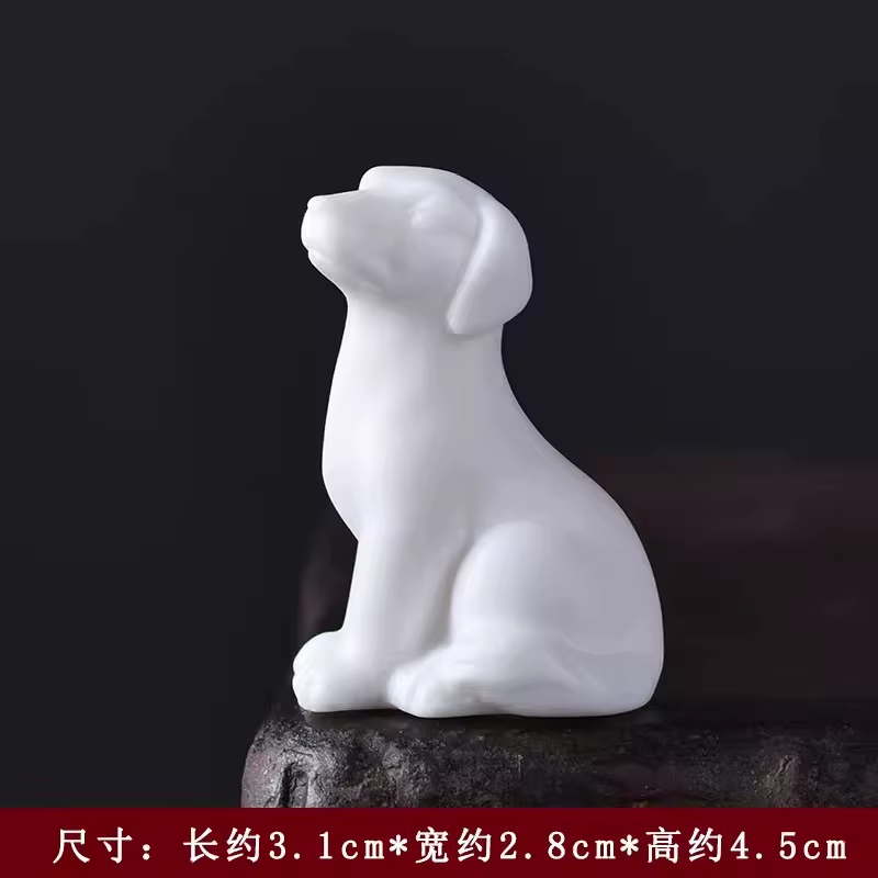 Sculpture de méditation Shami bouddhiste du petit moine Zen, Figurines en céramique, Statues chinois