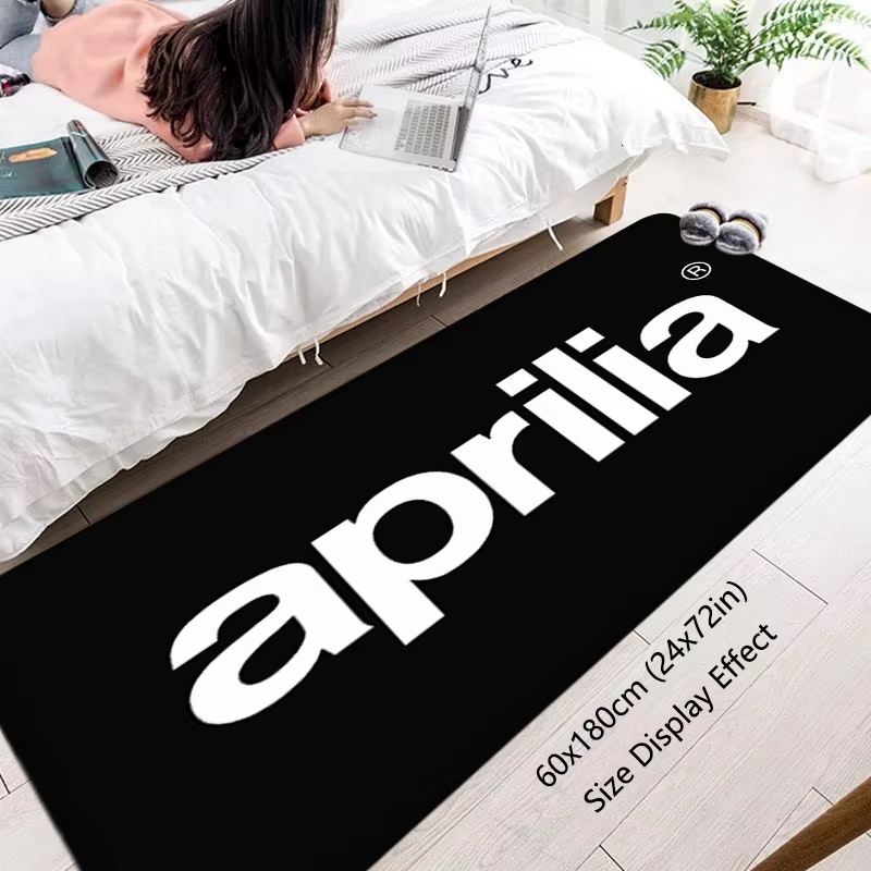Tapis de sol antidérapant pour motos, Aprilias, pour couloir de course, cuisine, absorbant l'eau, ta