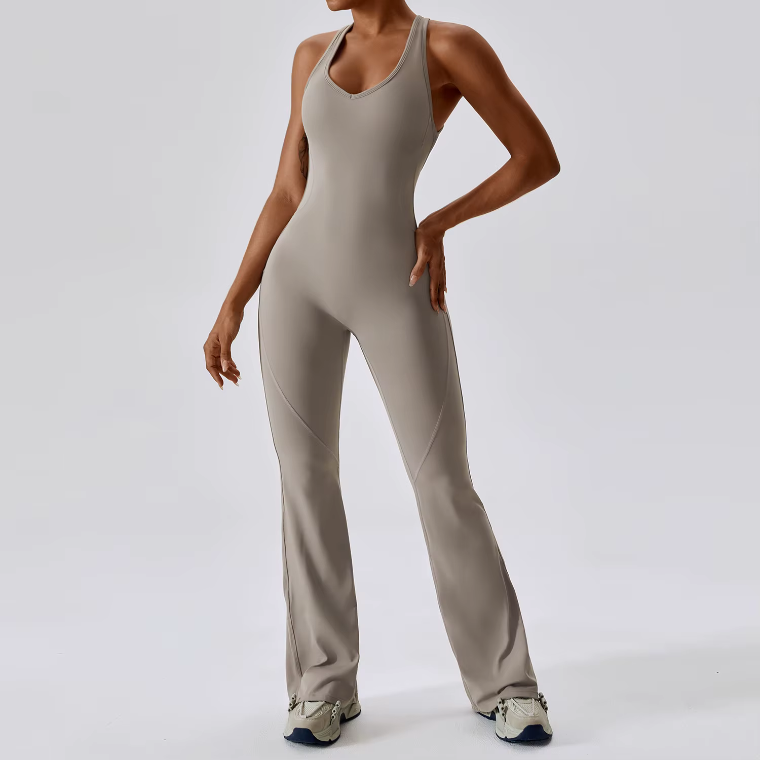 Femmes formation Yoga costume vêtements de sport ensemble de gymnastique femmes 1 pièces combinaison