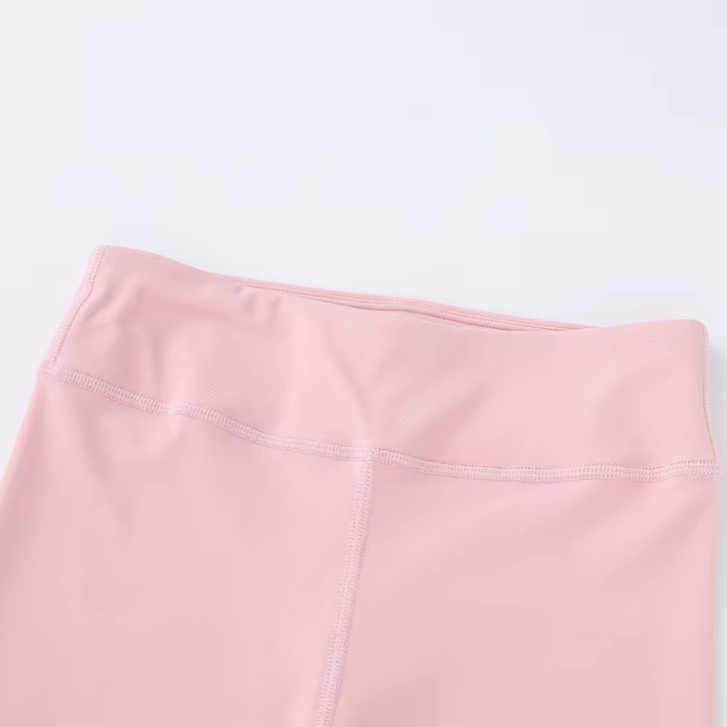 Pantalon de yoga taille haute pour enfants, leggings de sport skinny pour enfants, pantalons moulant