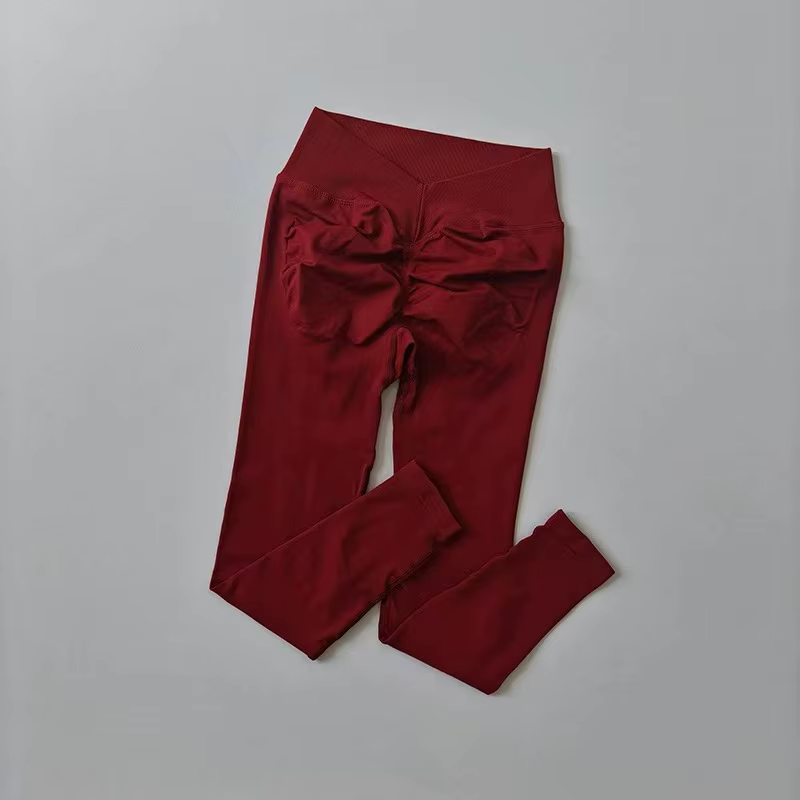 Pantalon de Yoga taille haute, Sexy, bout de pêche, sans couture, sport, Fitness, levage des fesses,