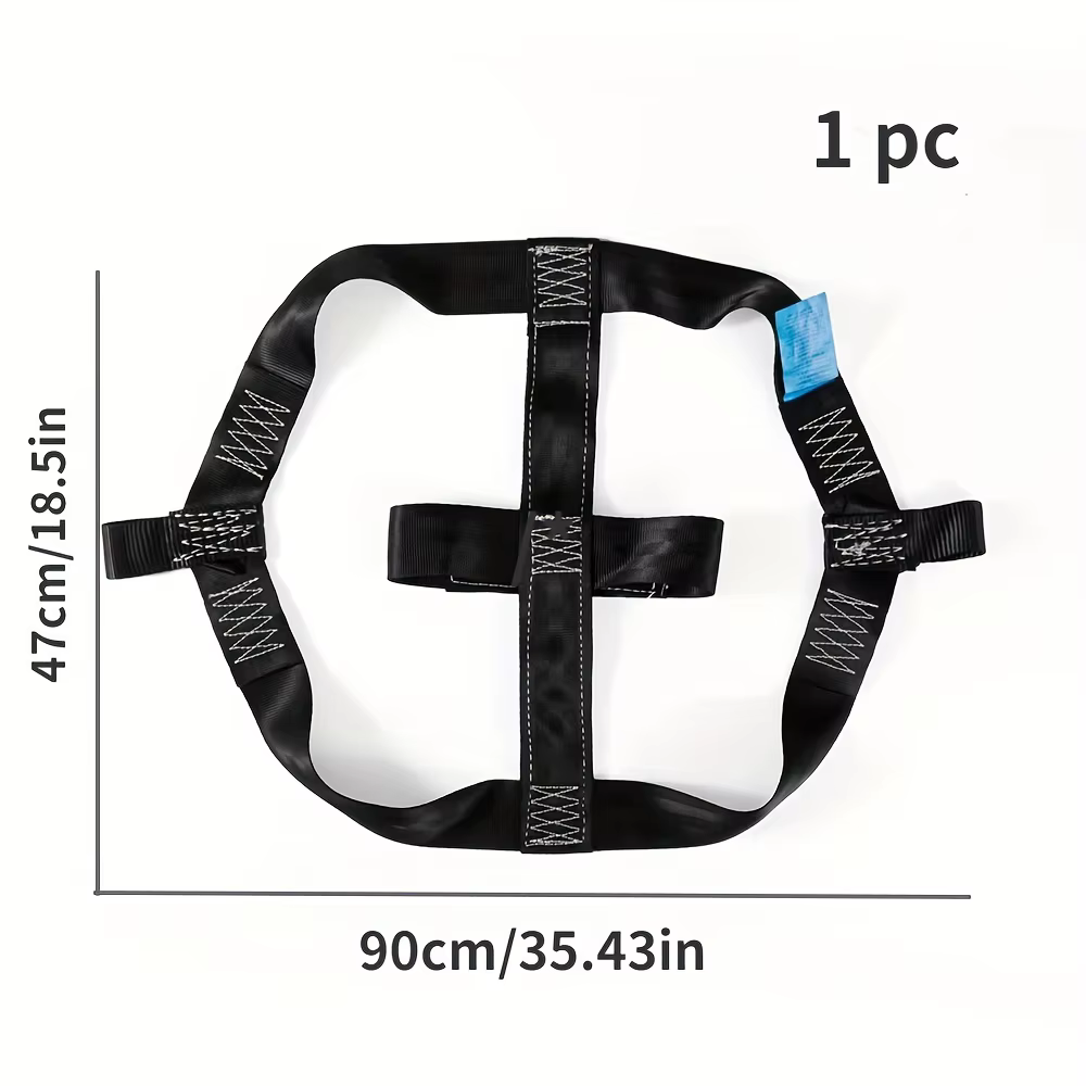 Sangle de fixation pour moto et véhicule électrique, sangle de fixation pour pneu, sangle de roue ar