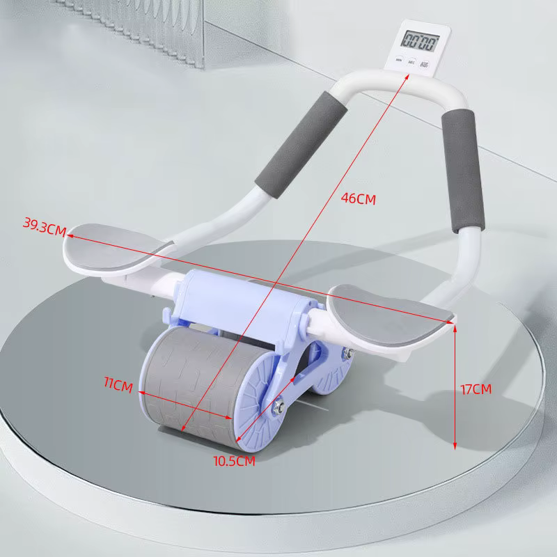 Support de coude à rebond automatique, roue Ab Portable antidérapante pour débutant, équipement de F