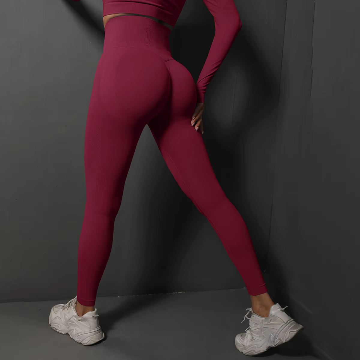 Leggings de gymnastique sans couture femmes pantalons de Yoga Sexy taille haute butin levage Legging