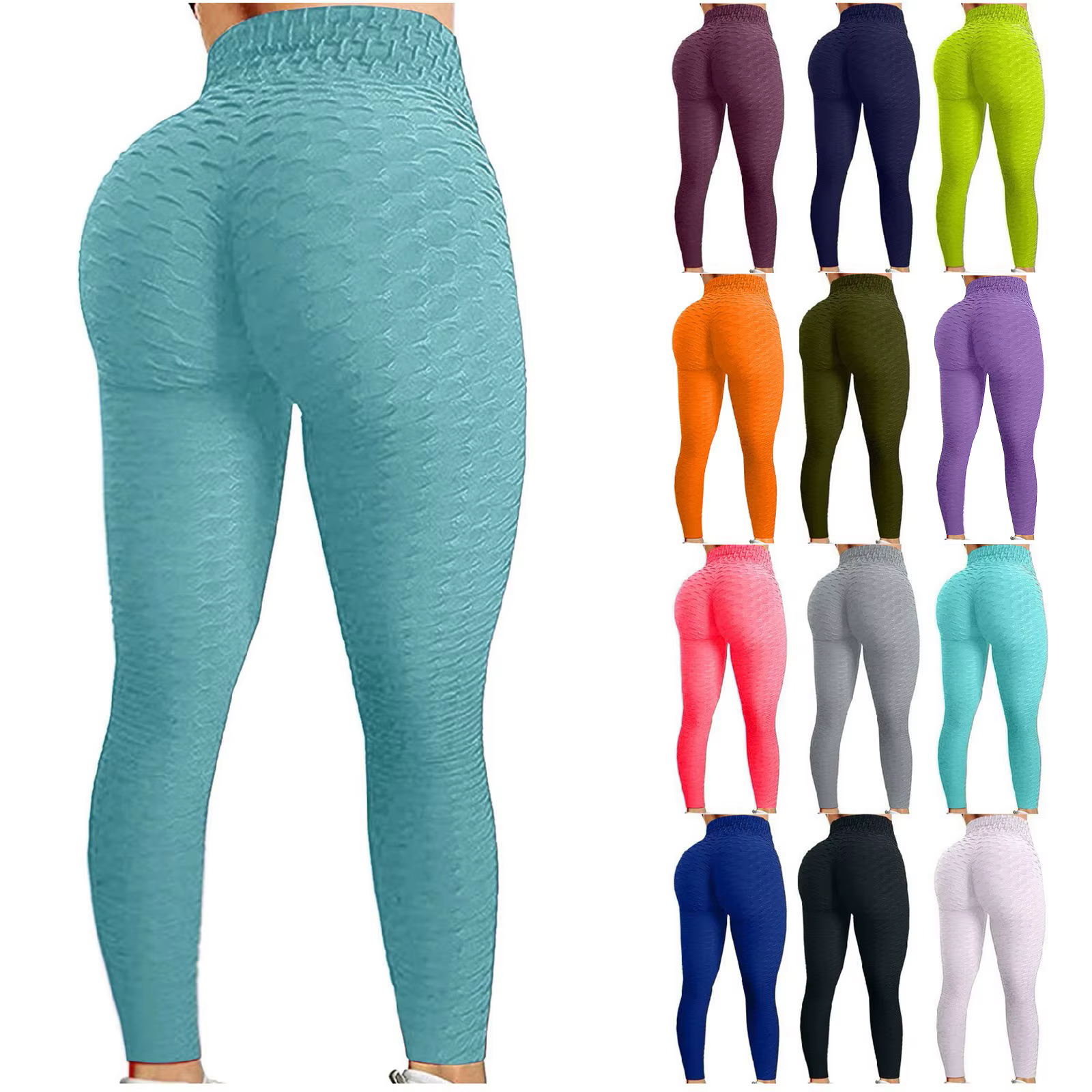 Leggings de Yoga femmes Fitness course taille haute pantalon mince Push Up sport gymnase séchage rap