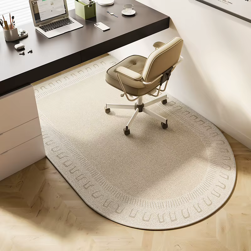 Tapis d'étude pour chambre à coucher, chaise d'ordinateur, tapis de sol antidérapant, Table basse, b
