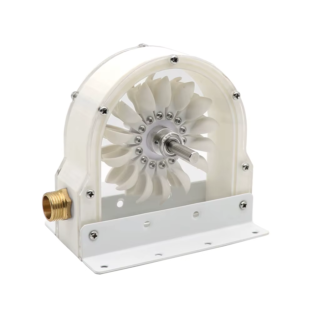 Turbine à eau Pelton haute efficacité, roue à eau à percussion, roue de seau, générateur d'eau polyv