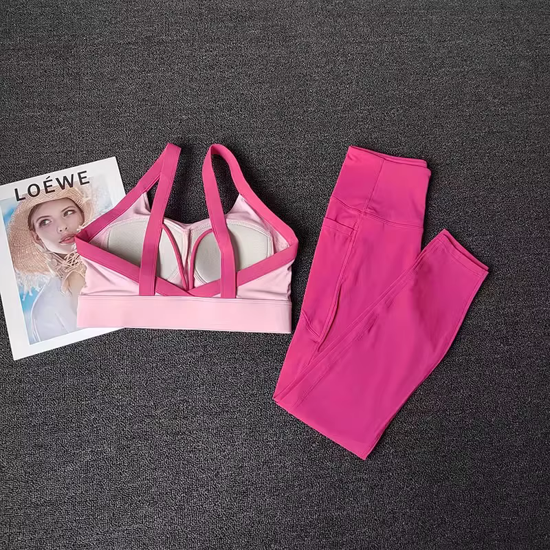 Combinaison d'entraînement de Yoga haut de gamme pour femmes, ensemble de Fitness, vêtements de spor