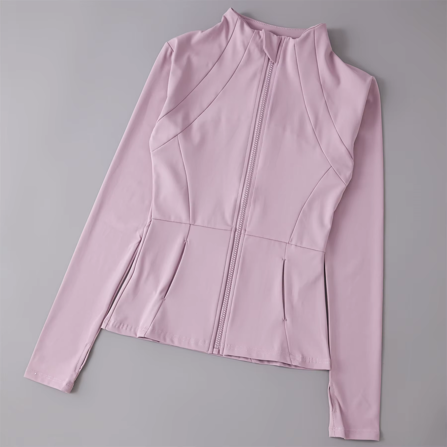 Vêtements de Yoga coupe-vent vêtements de sport femme course à manches longues sweat-shirt vestes de