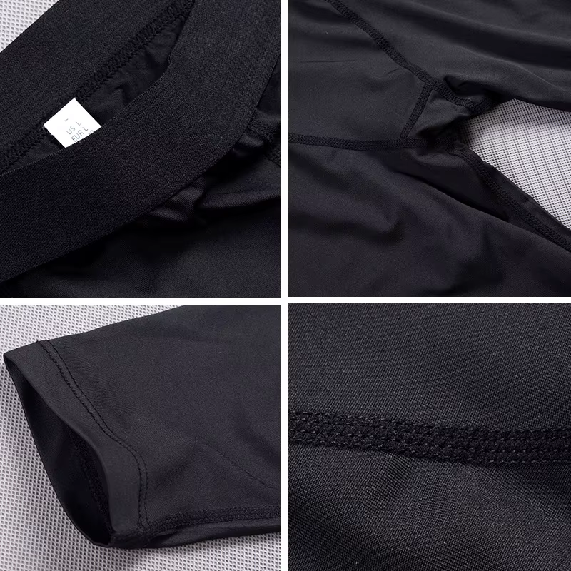Pantalon de sport de compression à séchage rapide pour hommes, collants de fitness, leggings de cour